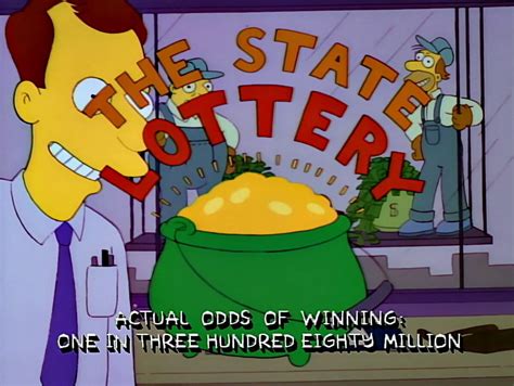 lottozahlen simpsons|The Lottery – Simpsonspedia, das Simpsons.